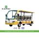 72V 7.5kW Long Range Electric Sightseeing Bus For Hotel / Resorts Reception