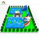 Customized Land Water Amusement Equipment Pool Slides Outdoor Inflatable Water Park
