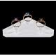Clear Plexiglass Jewellery Display Stands For Shops Durable PMMA Ring Holder