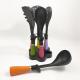 Non-stick Kitchen Utensils Set with Colorful Nylon66 Handles and Silk Printing Logo