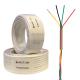 PVC Insulated Alarm Cable with Drain Wire and Overall Aluminium/Polyester Shield 10X0.22mm2