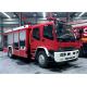 Forest Fire Rescue Truck 4 Tons Fire Fighting Truck , Isuzu 4x2 Foam Fire Extinguisher Truck