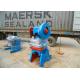 High Speed Coil Feeding 25 Tons Expanded Metal Mesh Machine Blue And Green Color