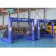 SAYOK 2.6x2m Convenient Mobile Outdoor Fast Inflatable Closed Air Soccer Gantry Inflatable Baseball Game