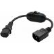 Eonvic PDU UPS Power Cord Cable , IEC 320 C14 to C13 with On / Off Switch 30cm