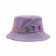 Summer Beach Adjustable Cotton Bucket Sun Hat Women With Fringe