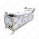 Stainless steel Meat Seafood Vegetable Fruit Blanching and pre-cooking line