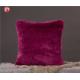 Colorful Plush Oversized faux Fur Pillow cover , Soft  cushion covers sheepskin pillow cases
