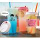 PLA plastic cup PET plastic cup PP plastic cup PS top snack cup Straw,Food takeout plastic box Salad plastic bowl Pulp f