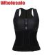 Zipper Neoprene Exercise Vest 6X Sweat Vest For Working Out