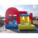 Kids Backyard Fun World Inflatable Jumping Castle with PVC tarpaulin , Customized Color and Size