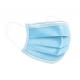 Civil Blue And White Surgical Mask Non Woven Fabric Face Mask High Filtration