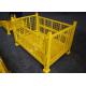 Electro Powdercoated Equipment Security Cage Heavy Duty Stillages For Warehouse Storage