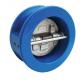 Double Door Swing Check Valve Wafer 80MM , Cast Iron , EPDM Seat By PN16