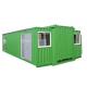 Double Side 70m2 Modified Shipping Container 40HC Expandable Container House