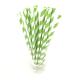 6mm Disposable Biodegradable Paper Straws For Smoothies Birthday Wedding