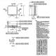 Integrated Circuit Chip HCMOS Microcontroller Unit  MC68HC908AS60CFU MOTOROLA MQFP44