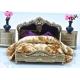 European style bed-scale model bed ,model furnitures, architectural model materials