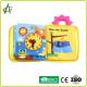 Polyester 20x20cm Soft Cloth Books For Babies ASTM Standard