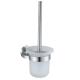 Polished  Finisher  Sus304 Bathroom Toilet Cleaning Brush And Holder