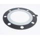 Smooth Surface Rubber Flange Gasket Customized With Pressure 0.3Mpa-2.5Mpa