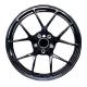 5 split spoke black painted suppliers wheels 18 inch rim racing forged aluminum alloy wheel 5x112 5x114 3 5x120