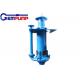 Non Clog 5 Vanes Vertical Submerged Centrifugal Pump For Sand Dredge