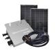 Cable Solar Grid Tie Inverter 700 Watt WIFI Aluminum Alloy Silver