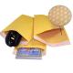 Kraft Yellow Bubble Wrap Envelope / Kraft Paper Mailers UV Proof 175x260mm #D