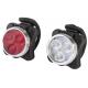 Single Cree LED Bike Light USB Rechargeable Water Resistant High Output