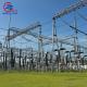 Electricity Substation Gantry Structure Power Line Transmission Railway Supporting