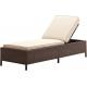 rattan furniture adjustable sun lounger-1606r