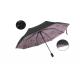 Double Canopy Folding Travel Umbrella , Auto Open Close Umbrella Full Inside Printing