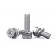 Stainless Steel Cross Recessed Hexagon Bolt With Lock Washer And Plain Washer Assemblies Hexagon Bolt