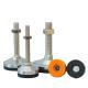 Stainless Steel Adjustable 1/4-20 Heavy Duty Furniture Leveling Feet