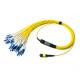 24 Core MPO-LC Duplex 3.0mm SM Fiber Breakout Cable