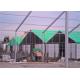 1000 Sqm Clear Span Industrial Warehouse Tent with Glass Walls for Outdoor Events