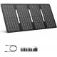 40W Portable Solar Panel 15V DC Outlet for Outdoor Camping Hiking