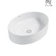 Modern UPC Vanity Countertop Basin Ceramic Oval Without overflow