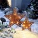 Handmade Star Shaped Corten Steel Garden Ornaments Personalized