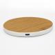 Custom Design Wooden Wireless Phone Charger 73% Efficiency Fast Charging Type