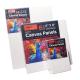 100% Cotton Painting Canvas Panel With Pine Wood Cradled Paint Boards Lightweight