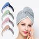 400gsm Coral Fleece Microfiber Turban Towel Quick Magic Drying