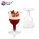 Champagne Flutes 6oz Clear Hard Plastic Disposable Glasses Cocktail /Ice Cream /Juice/ Mousse Cups