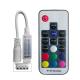 Mini LED RGB Controller RF 17 Key Wireless Remote Control For 5050 RGB LED Light Bar