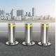Driveway Parking Removable Pneumatic Hydraulic Rising Bollards Automatic Stainless Steel