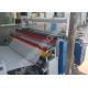 Semi automatic tissue paper rolls rewinding machine efficient with embassing Function