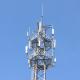 15m GSM Lattice Steel Tower Q355b Antenna Hot Dip Galvanized
