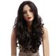 26 Natural Curly Body Wavy Synthetic Front Lace Wigs With Baby Hair