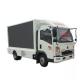 90km/H Mobile LED Display Truck Loop Ventilation Digital LED Advertising Truck